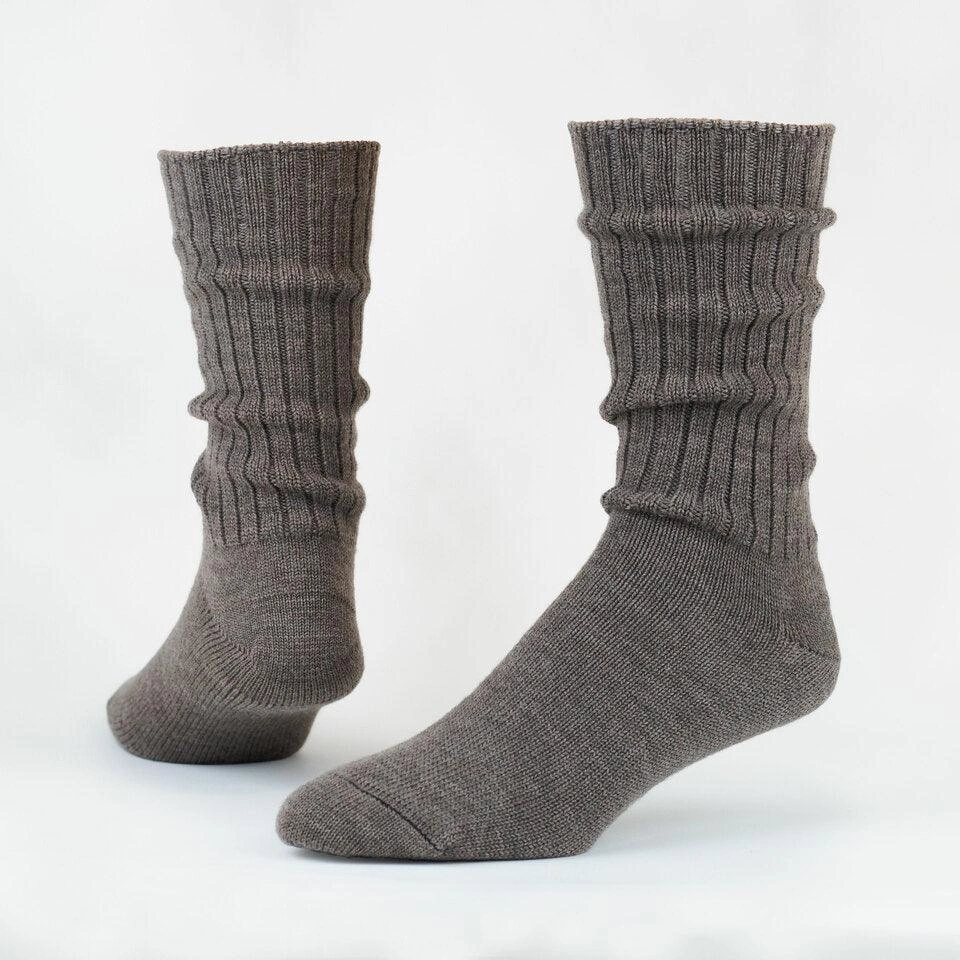 Cozy Merino Crew: 76.6% Organic Luxury Feel the Difference.
